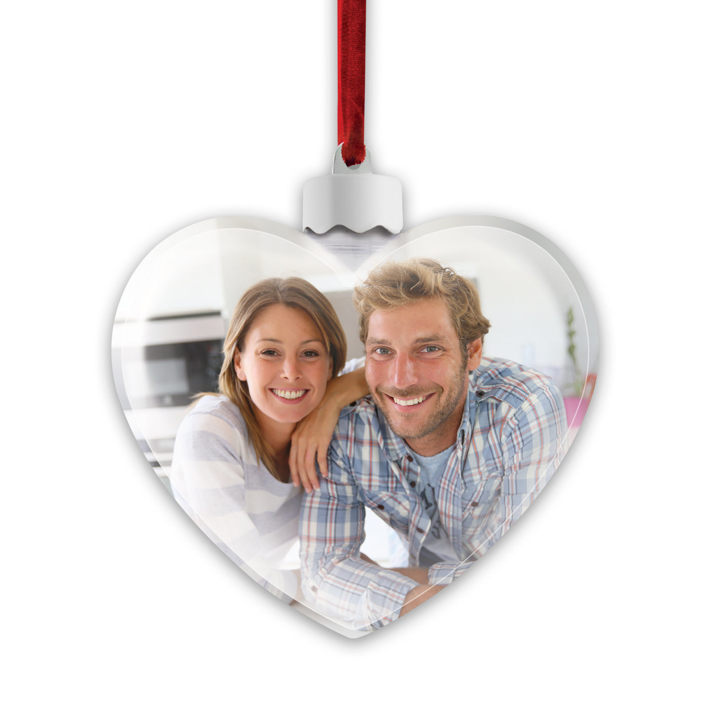 Pallina di Natale Cuore Personalizzata