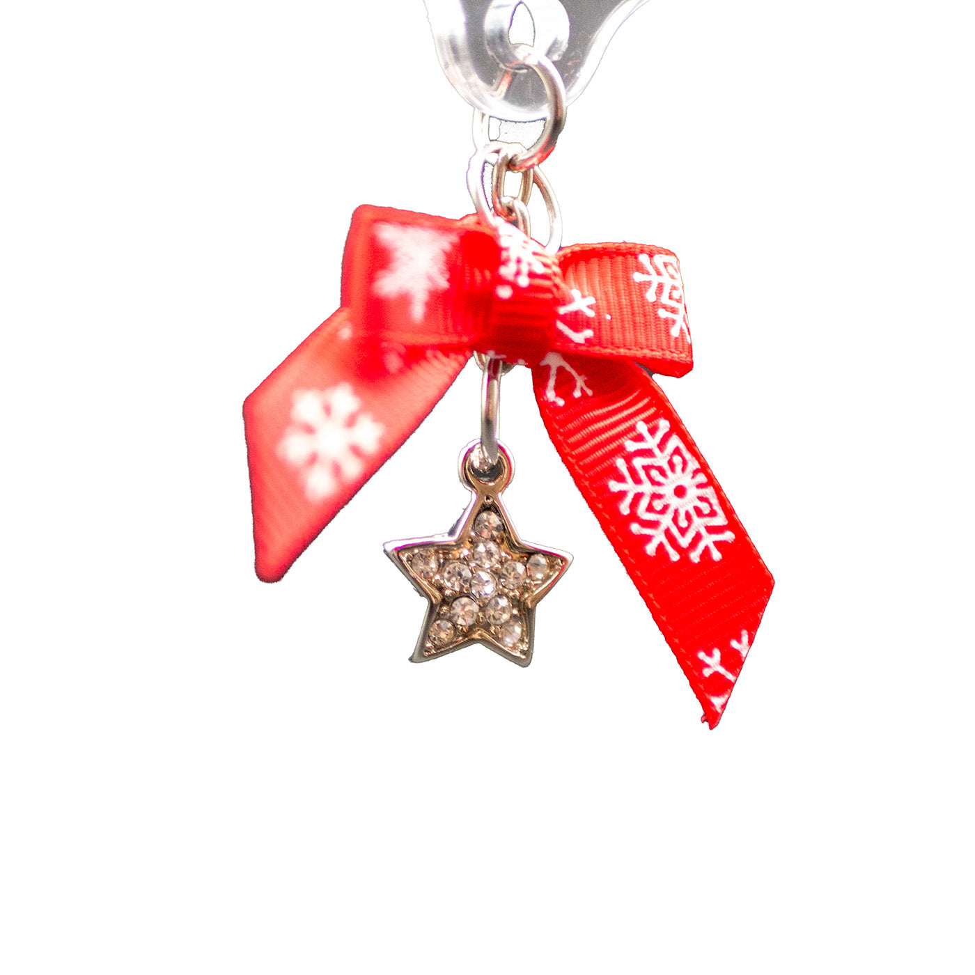 Pallina di Natale Cerchio con Gioiello a stella