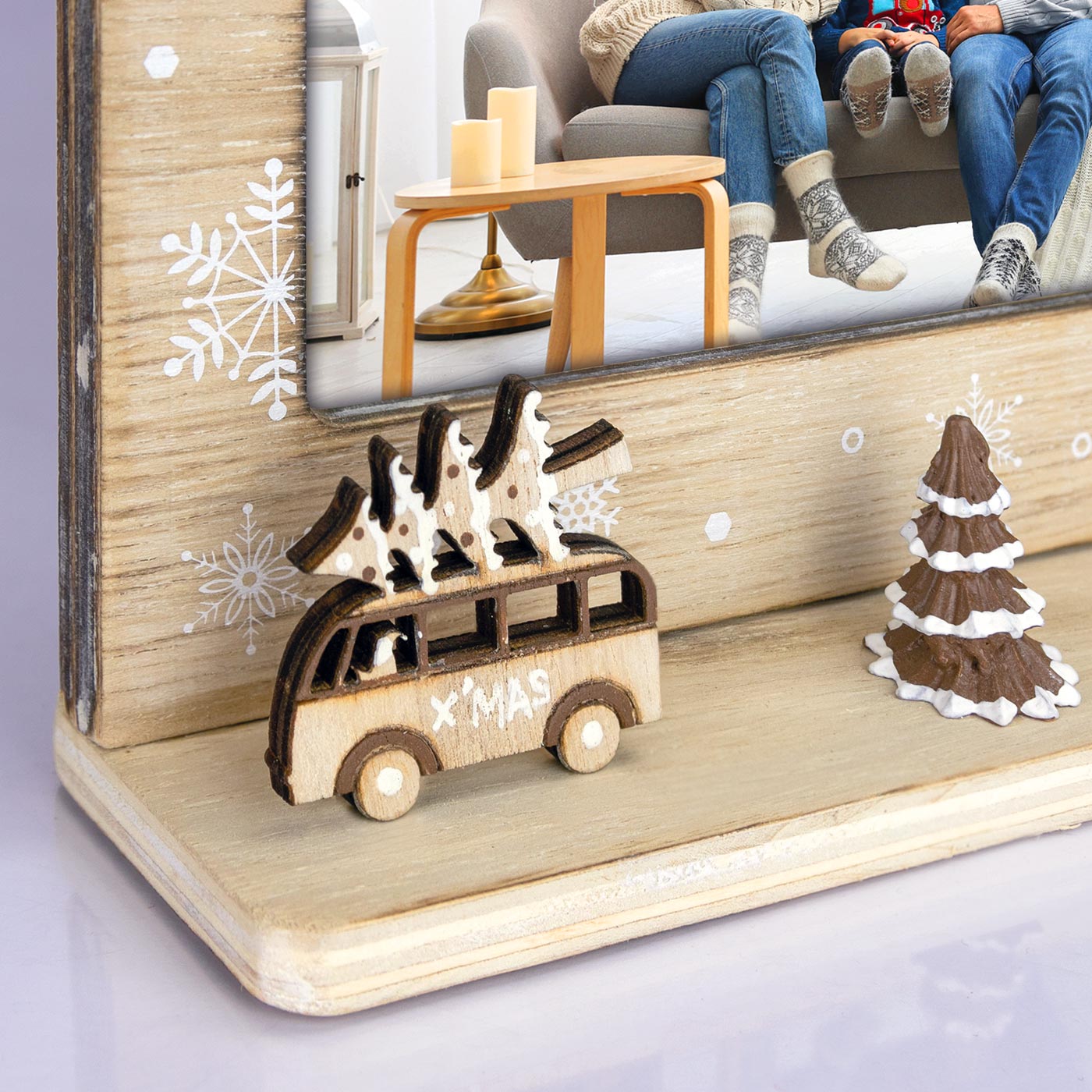 Cornice Xmas Bus