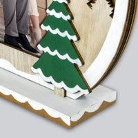 Cornice Cerchio Bianca