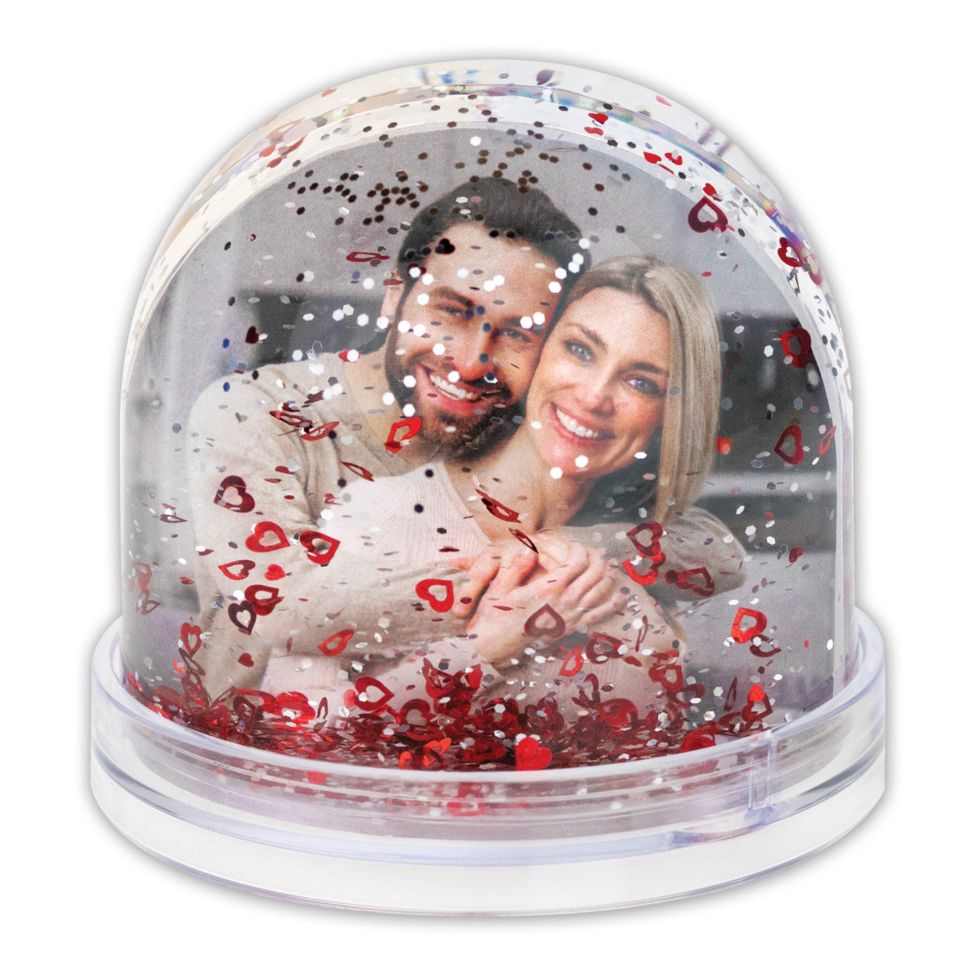 Photo Globe Cuori e Glitter