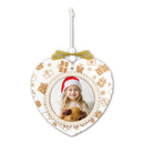 Pallina di Natale Cuore in Legno
